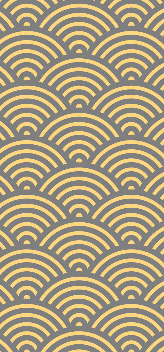Sfondo con un texture molto accesa con delle rappresentati numerose linee semicircolari nere in trasparenza.